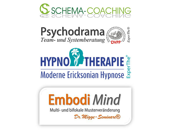 Jutta Bock Weiterbildung als Coach und Hypnose-, Psychodrama-, Schema-Therapeut